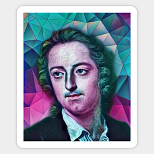 Thomas Gray Portrait | Thomas Gray Artwork 4 Sticker